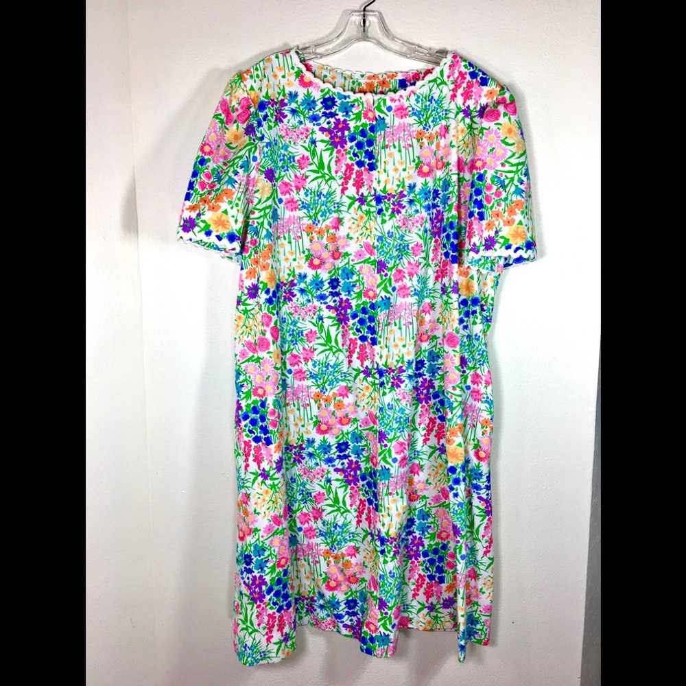 Vintage Duster Lounger Robe Floral Sz. 3x